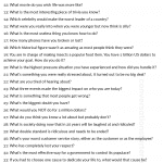 To ask guy questions a 21 Questions