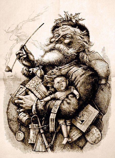 Thomas Nast Santa Claus - Christmas Trivia